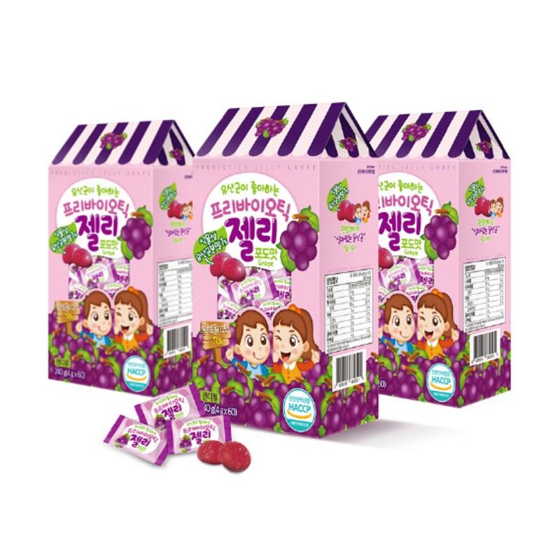 Prebiotic Jelly Grape Flavor, 240g, 1 Piece