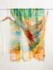 Summer new soft yarn silk scarf large size printed beach scarf rose travel vacation sunscreen scarf spot