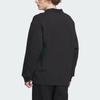 Adidas Heavy French Terry Polo Shirt Polo Shirt Unisex Black IT3972