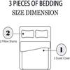 Purple Butterfly Soft Bedding Three-Piece Quilt Cover