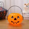 Mini Pumpkin Bucket Mini Pumpkin Handheld Bucket Halloween Pumpkin Candy Buckets  Halloween Party