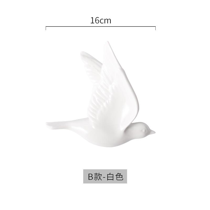 Golden Bird Wall Decoration Background Wall Simulation Bird Suspended Structure Pendant Hanging Decoration Home Decoration