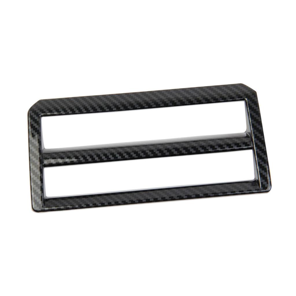 Carbon Fiber Side Console Headlight Switch Panel Cover Trim Accessories for Toyota Tundra 2022-2026 Sequoia 2023-2026