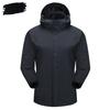 Outdoor Jacket for Men and Women, Two-piece Set, Three-in-one Detachable Down Jacket, Seam Taped Windproof and Waterproof Mountaineering Jacket