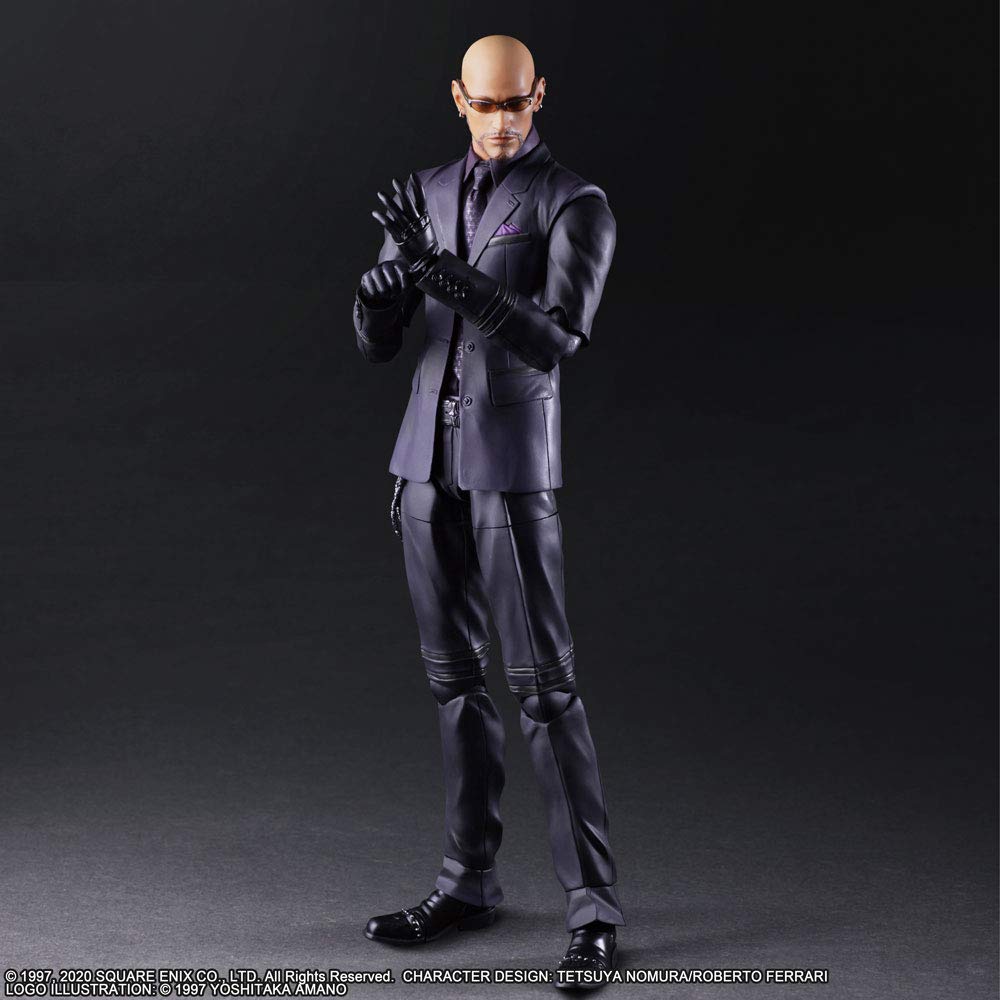 Final Fantasy VII Remake PLAY ARTS Kai Rude PVC Painted Action Figure