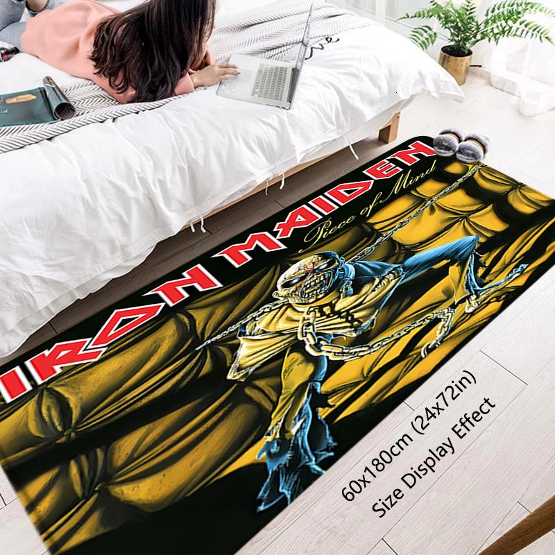 Corridor Doormat Heavy Rocks Metals Band Rugs Interior Foot Carpets Entrance Floor Mats Non-slip Yoga Rug Home Decor Prayer Mat