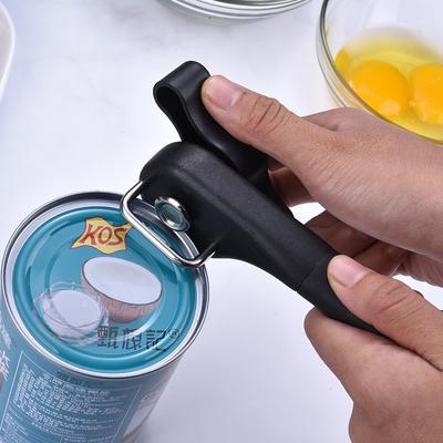 Safety Easy Stainless Steel Manual Can Opener With Turn Knob Side Opener Household Kitchen Useful Tools