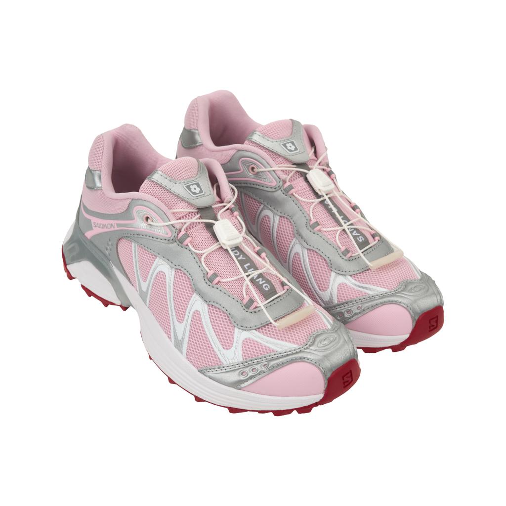Sneakers Unisex Sandy Liang x Salomon XT-Whisper Fairy Tale Rosa Calzature-Argento L47846300