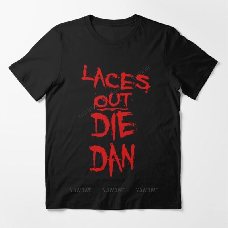 Adult tee tops teenager cotton tee shirt Ace Ventura Quote Laces Out Die Dan Essential T Shirt male casual style teeshirt S
