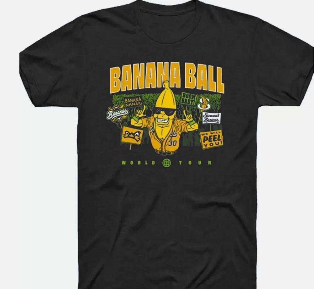 

New Savannah Bananas World Tour Gift For Fans Unisex S-5XL Shirt SS1677 Unisex T-Shirt L