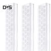 4Pcs Moss Pole Plant Climbing Support D-Shaped Design Easy Attachment Vertical Growth Stackable Plant Supports