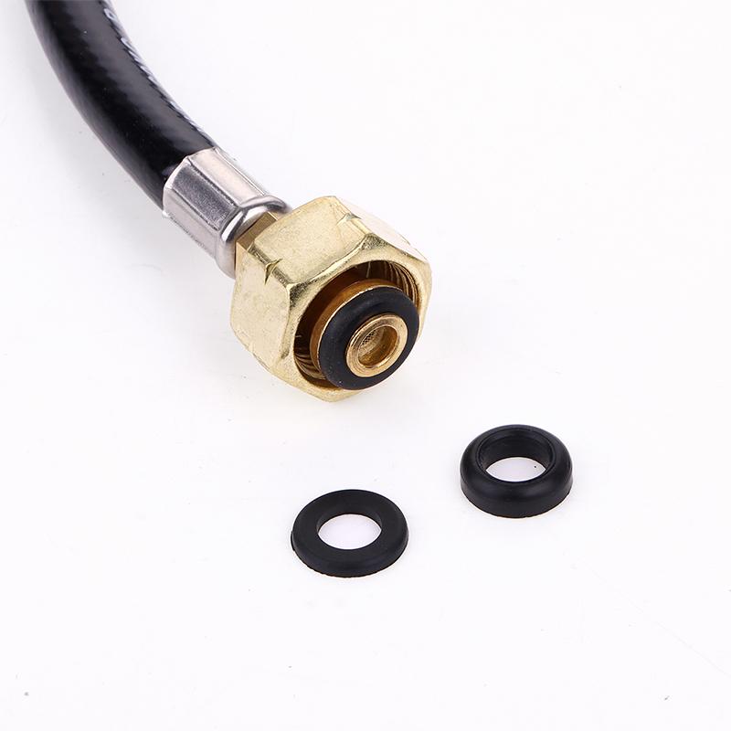 Gas Refill Adapter Leakproof Rubber Gas Refill Pipe Tube Cylinder Convertor Filling Tank Coupler Accessories Valve Braided Hose