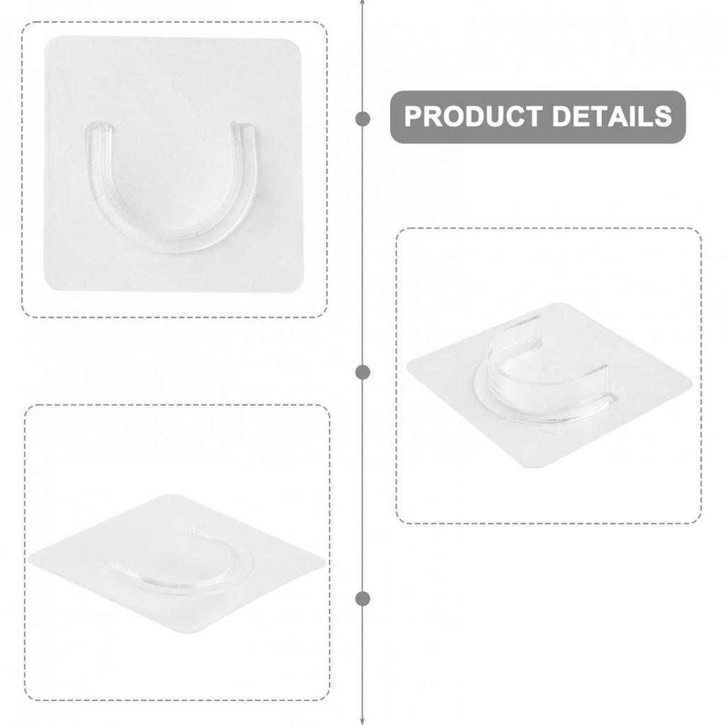 Shower Curtain Rod Holder Wall Mounted Holding Power Wall Mounted