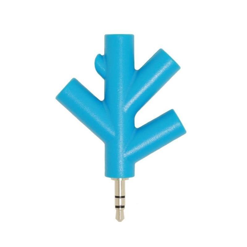 3.5mm Earphone Headphone Audio Splitter 1 Male to 2 3 4 Female Y Port Cables