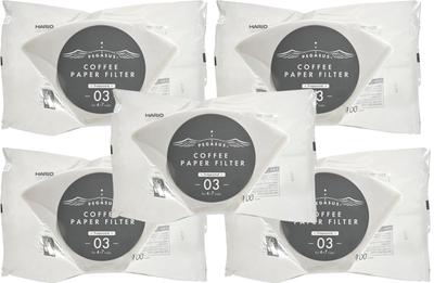 Pegasus Coffee Paper Filter 03 W 100 Sheets Made In Japan For 4 To 7 Cups White PEF-03-100W X 5 [item]