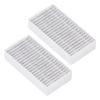 2Pcs 3D Printer Air Filter Set Replacement for Adventurer 5M Activated Carbon High Efficiency Particulate Air