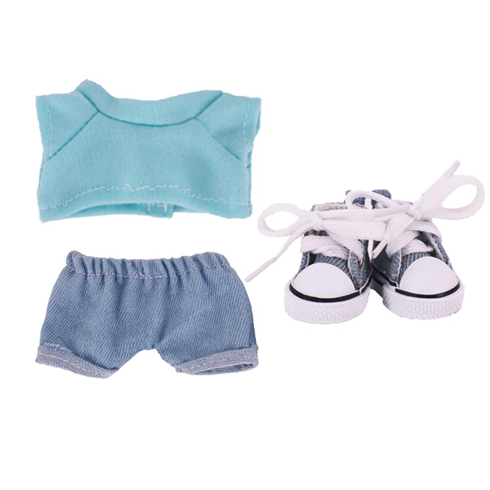 

Набор одежды для куклы для плюшевой куклы Лабубу 17 см, аксессуары, игрушки для девочек, подарки на день рождения и Рождество