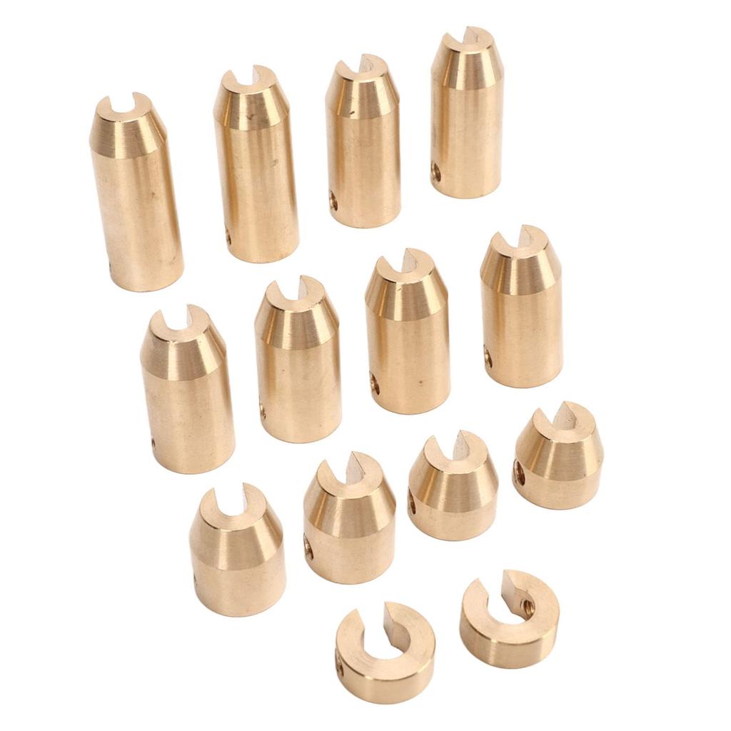 14 Pieces Wheel Spoke Balance Weights for Motorcycle Precision Design