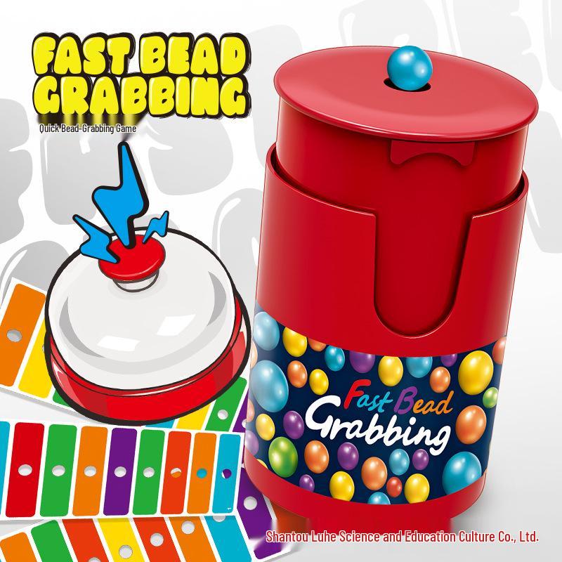 Kids' Interactive Bead Bingo Game – Enhances Hand-Eye Coordination & Cognitive Skills