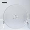 Microwave Glass Turntable Plate Y Shape Base 24.5cm Heat Resistant Replacement Tray Suitable for Optimal Stability