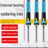 Environmentally Friendly Externally Heated Soldering Iron with Indicator Light, 30W/40W/60W, Constant Temperature, Round Tip.