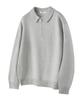 UNTAPPED STUDIO [2Pack] Oversized Half-Zip Collar Hacci Knit 5 Colors