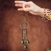 1pc Sorceress Bell Doorknob Hanging Decorative Wicker Wind Chime Home Decoration