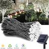 Solar Powered Outdoor Fairy Lights Ip65 Waterproof 8 Lighting Modes Suitable For Christmas Decoration Wedding Decoration