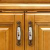 Vintage Blume Keramikgriff Schrankzugknauf Kleiderschrank Schrank für Möbelbeschläge Zubehör Türgriffe