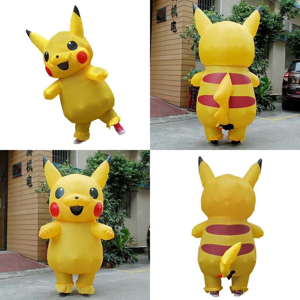 Fantastic Pikachu Costume For Kids Fancy Dress Parties Made From Lightweight Polyester