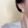 Female Fashion Three-dimensional Butterfly Orchid Flower Earrings