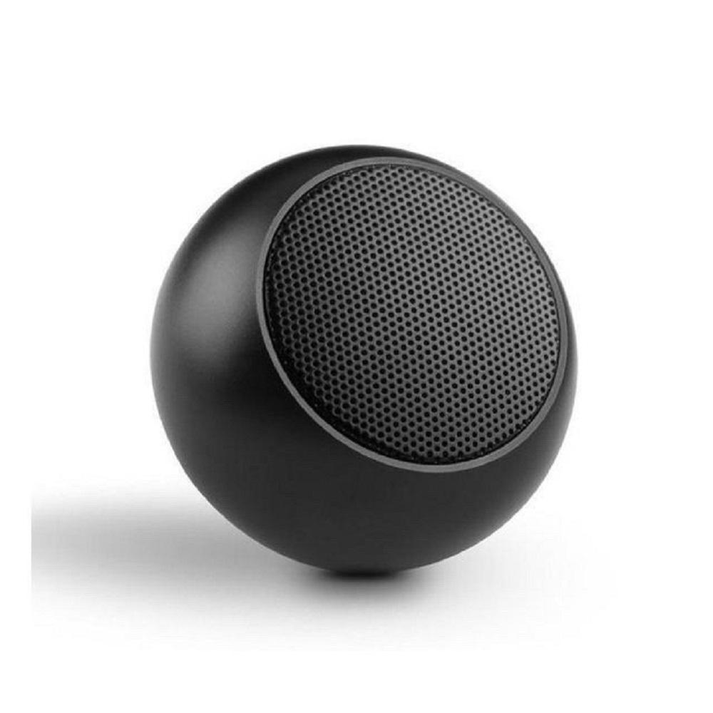 

High Quality Wireless Bluetooth Speaker Portable Small Steel Gun Metal Heavy Subwoofer Mini Bluetooth Small Speaker Outdoor New чорний