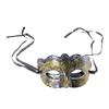 Retro Men Halloween Antique Silver Gold Venetian Mardi Gras Masquerade Party Ball Mask