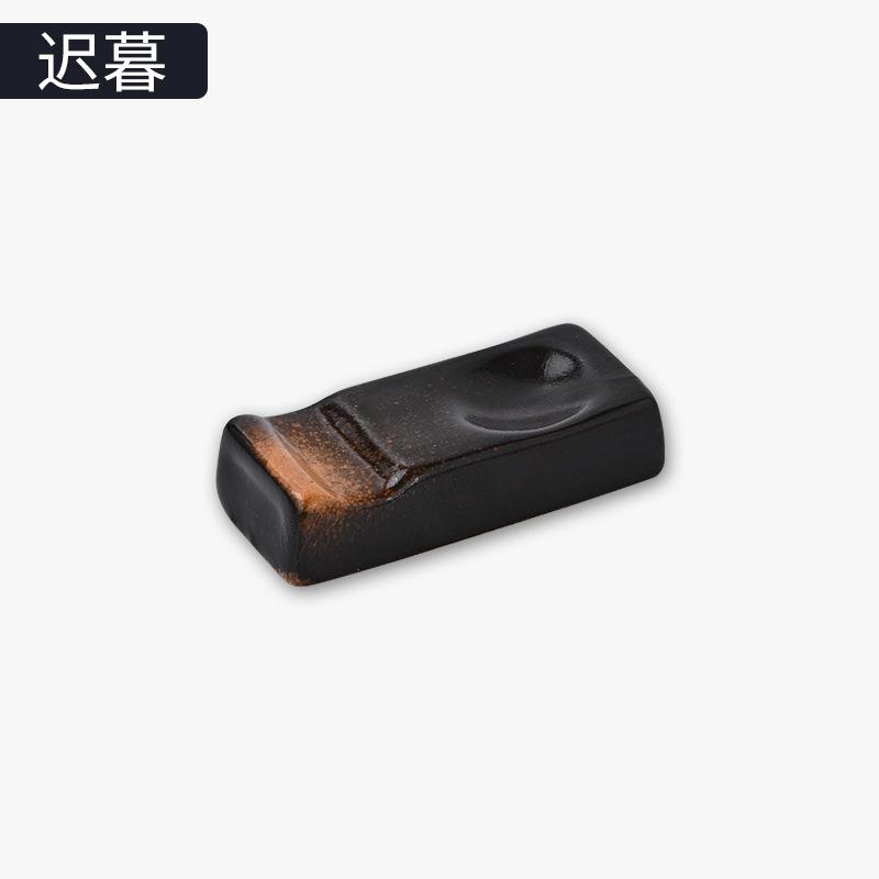 Japanese Tableware Ceramic Chopsticks Holder Household Chopsticks Holder Kiln Spoon Ceramic Table Decorative Chopsticks Pillow