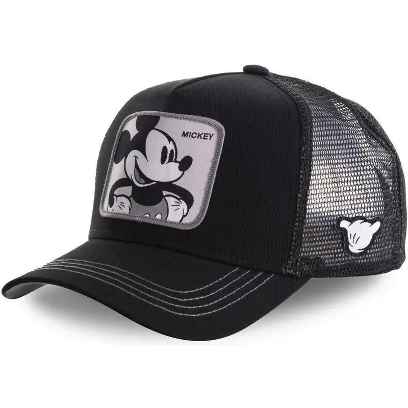 Hot Sale Unisex Anime Cartoon Cap Disney Embroidery Baseball Cap Men Women Trucker Hat