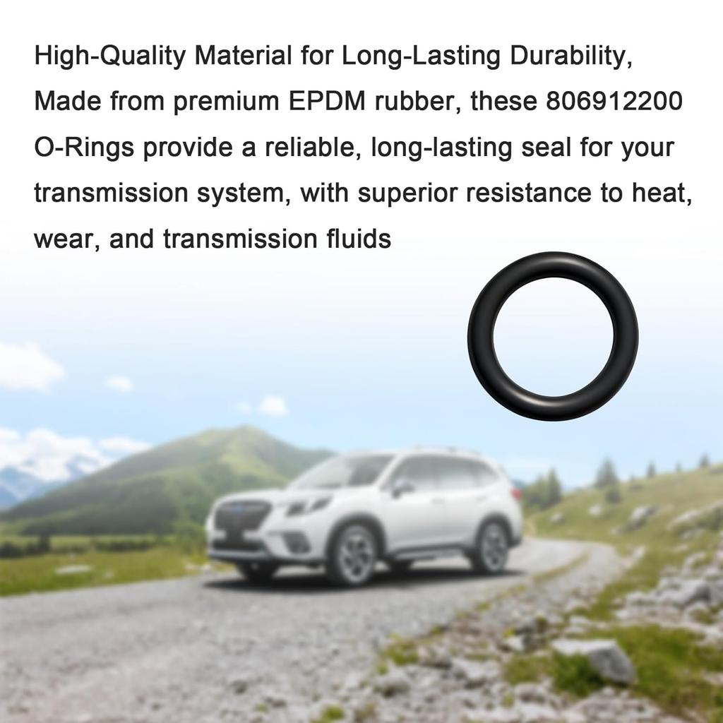 Pack of 5 806912200 O-Ring CVT Transmission Control Valve Seal,Compatible with Subaru Crosstrek,Forester,Impreza,Legacy,Outback Models –