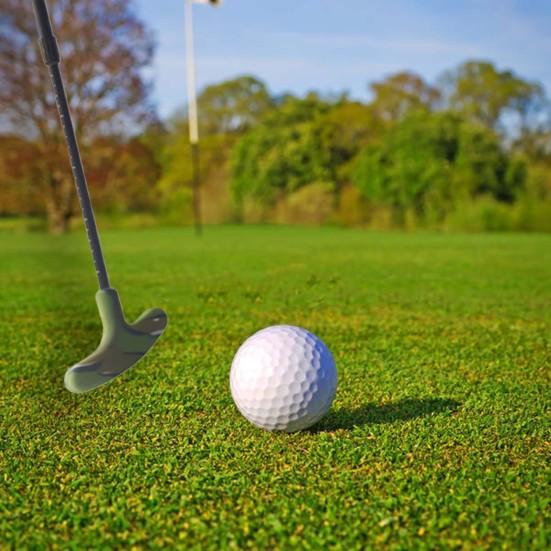 Golf Telescopic Putter Ergonomic Comfortable Grip Retractable Non-slip Adjustable Length Double-sided Club