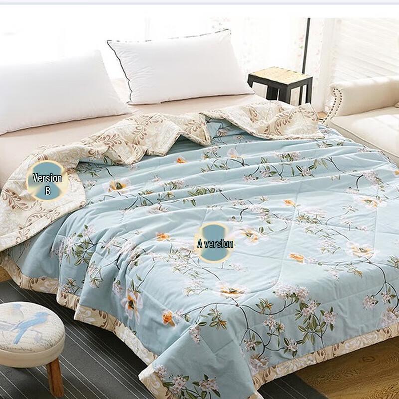 

NanjiRen Cotton Blend Summer Cooling Quilt