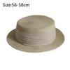 Casual Flat Top  Formal Hat Sweet Beach Hat Fashion Art Straw Hat  Women