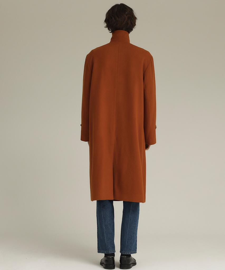 Fillchic Pecolam Melton Double Coat (Dark Orange)