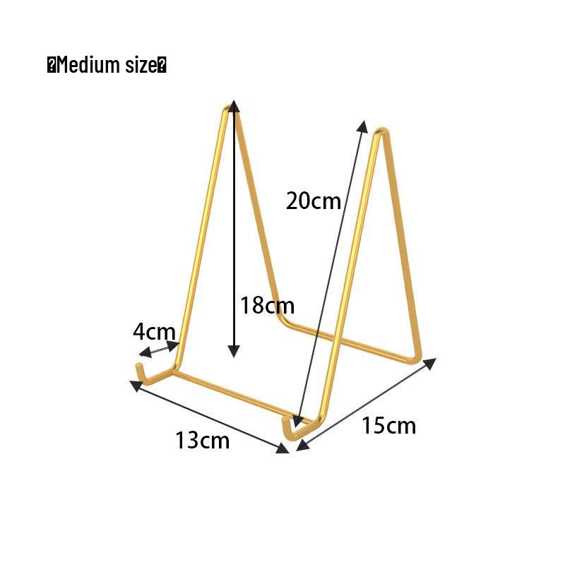 Vertical Glass Photo Frame Stand for Desk and Floor