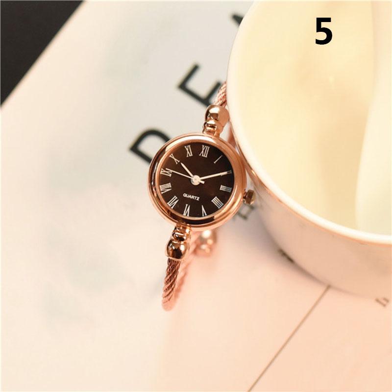 RORIOS Donna Orologio Impermeabile Analogico al Quarzo Orologio con Cinturino in Acciaio Inossidabile Moda Orologio da Polso per Donna