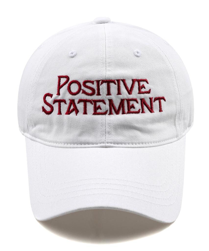 Wig Statement Washed Ball Cap - White