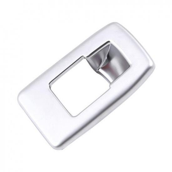 For BMW 3-Series G20 - Matte Silver Rear Door Tailgate Button Cover Trim