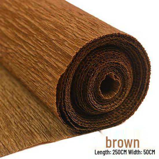 

Утолщенная и удлиненная крепированная бумага: Цветной Гофрированный для DIY Ручной работы Спиральные Цветочные Дизайны