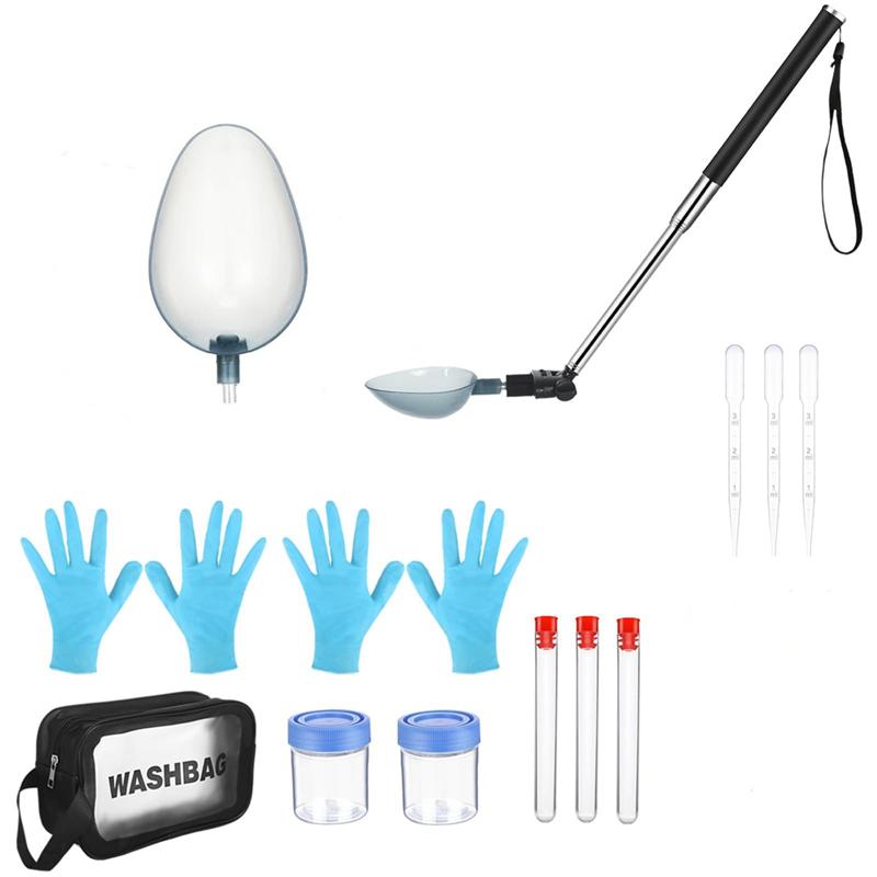 

2025 Trend Collector Dog Urine Collection Pack With Telescopic Sample Catcher, Sample Cups,Pipettes