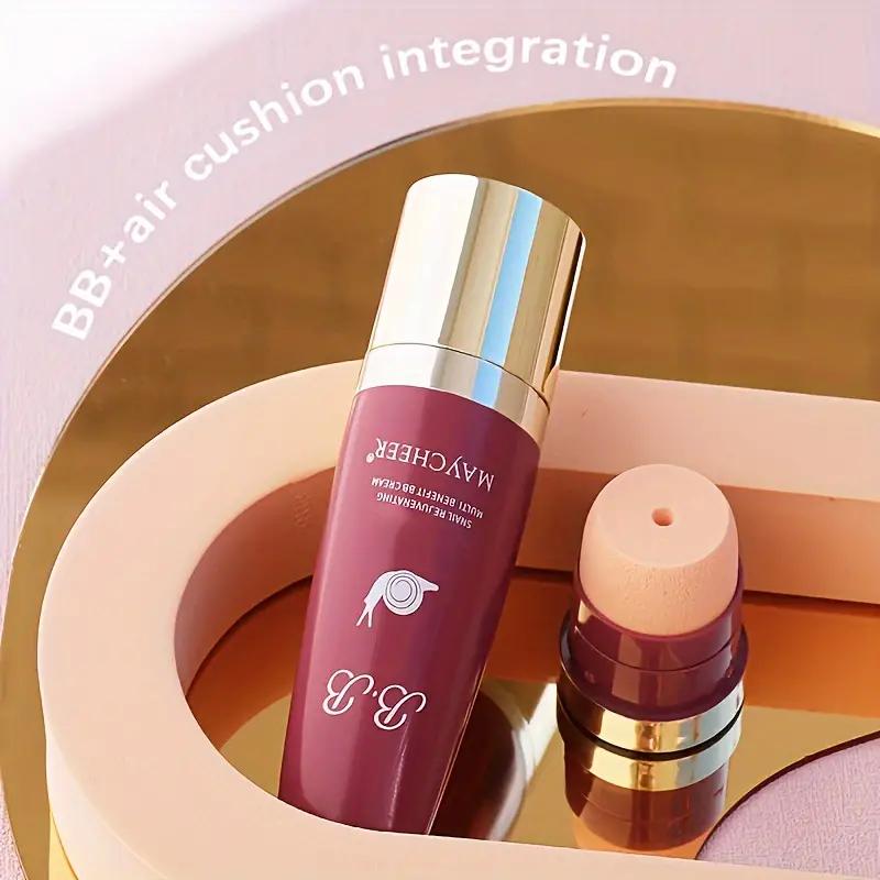Maquillaje para mujer, esencia de Caracol, crema BB multiefecto, Base de control de aceite, crema de Base líquida para cara