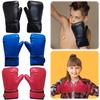 Kids Boxing Gloves Breathable Kickboxing Gloves PU Leather Muay Thai Mitts Fighting Mitts for Boys Girls Youth