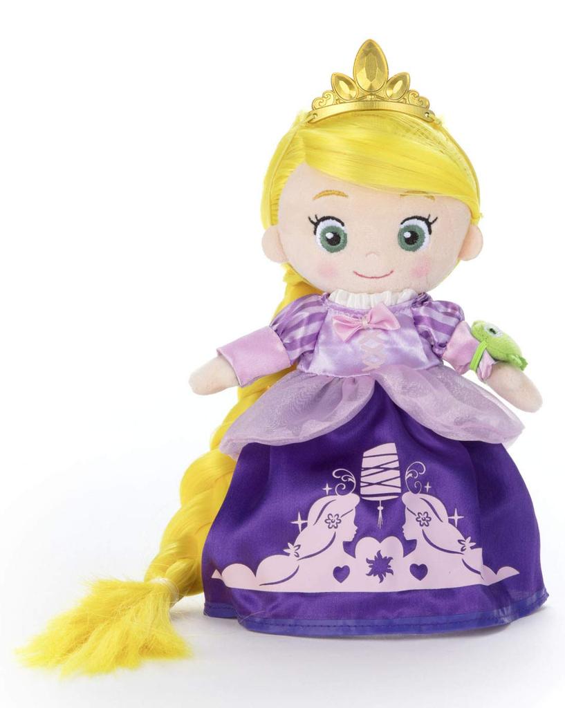 Disney Character My Friend Princess Hair & Makeup Plush Doll Deluxe Set (Tangled) Rapunzel