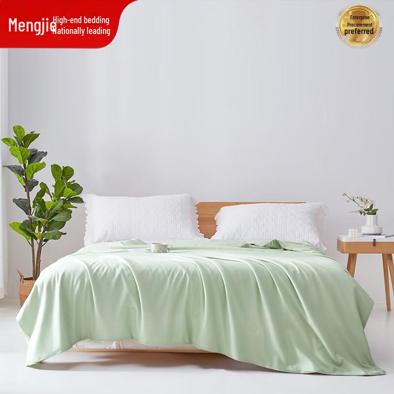 

MENGJIE Washable Silk Antibacterial All-Season Quilt 180x200cm